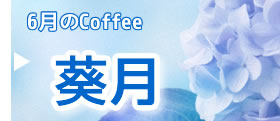  「葵月」(あおいづき)5月のブレンド
